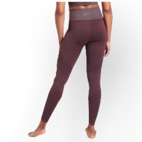 Athleta 2PC Antique Burgundy Twilight 2.0 Legging Set - Picture 15 of 16